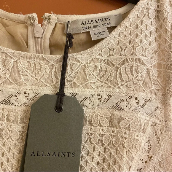 All Saints Lace Sleeveless Dress - Picture 4 of 6